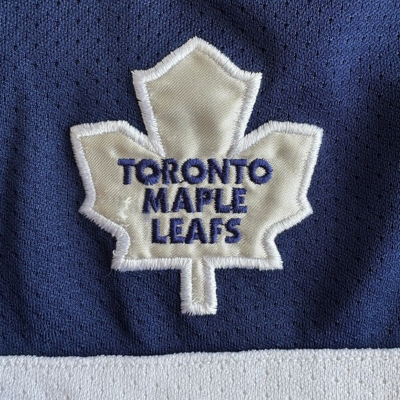 VTG Toronto Maple Leafs NHL Mighty Mac Sports Baby Hockey Jersey Size: 12 - Picture 7 of 7